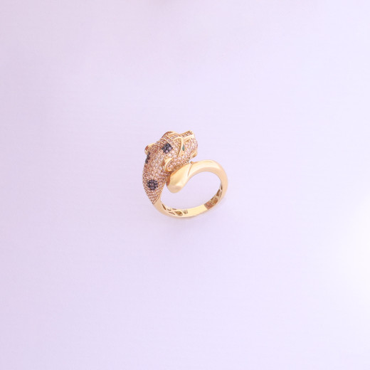 Tiger Gold Ring