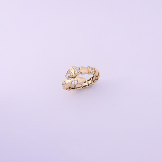 Snake gold ring