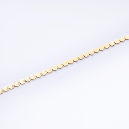 Circles gold bracelet