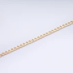 Gold chain bracelet